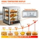 thumbnail image 4 of VEVOR Calentador de alimentos comercial, 3 niveles, calentador de pizza de 800 W con calefacción 3D, calentador de repostería para encimera con perilla de temperatura y pantalla, 4 of 9