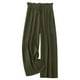 thumbnail image 4 of WILLBEST Pantalones Casuales para Mujer, Cómodos, para Uso Diario, elegantes, con Cordón, Corte Recto, Ideales para Primavera y Verano con Camisetas. Extra Grande, 4 of 4