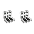 thumbnail image 1 of Almohadillas para Los Oídos Silicona Con Viscoelástica Y Aislamiento Ruido Cómodas Auriculares() Color, 1 of 9