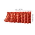 thumbnail image 3 of Steadline Christmas Themed Window Curtain - Elegant Polyester Holiday Decor for Living Room and Bedroom - Festive Seasonal Home Textile with Tree Print Design, 3 of 6
