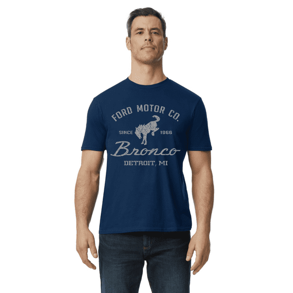Mens Graphic Tees Accessories Ford Bronco T-shirt Short Sleeve Tee
