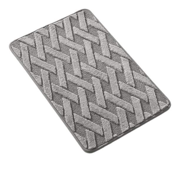 La Alfombra de la Puerta Delantera de la Alfombra de la Puerta Absorbente Del Baño Es Conveniente para Lavar a Máquina, la Alfombra de Piso Absorbente de Tela Ligera Y Antideslizante