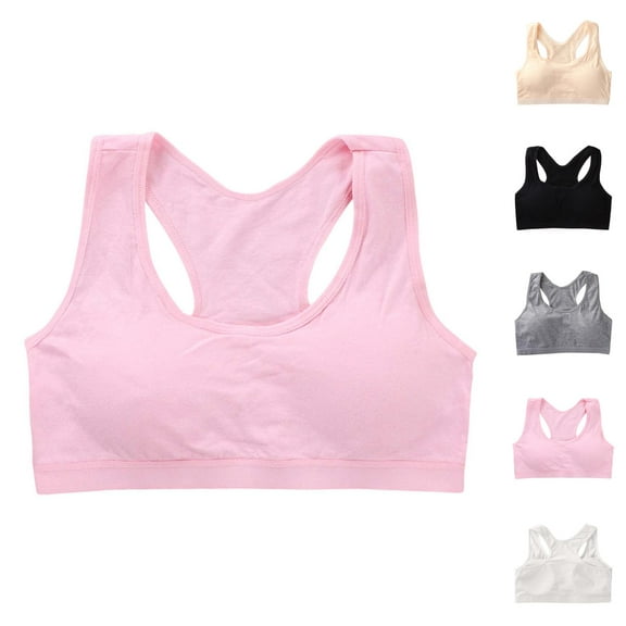 Tween Bra Girls Sports Bras Girls Underwear Training Bras for Teens - Comfortable Soft Underwear Support for Everyday Wear and School