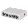 thumbnail image 1 of 5 Port Gigabit Data Switch,Network Hub,Desktop Ethernet Splitter,Plug & Play Shielded Ports Fanless Quiet Mini Portable, 1 of 5