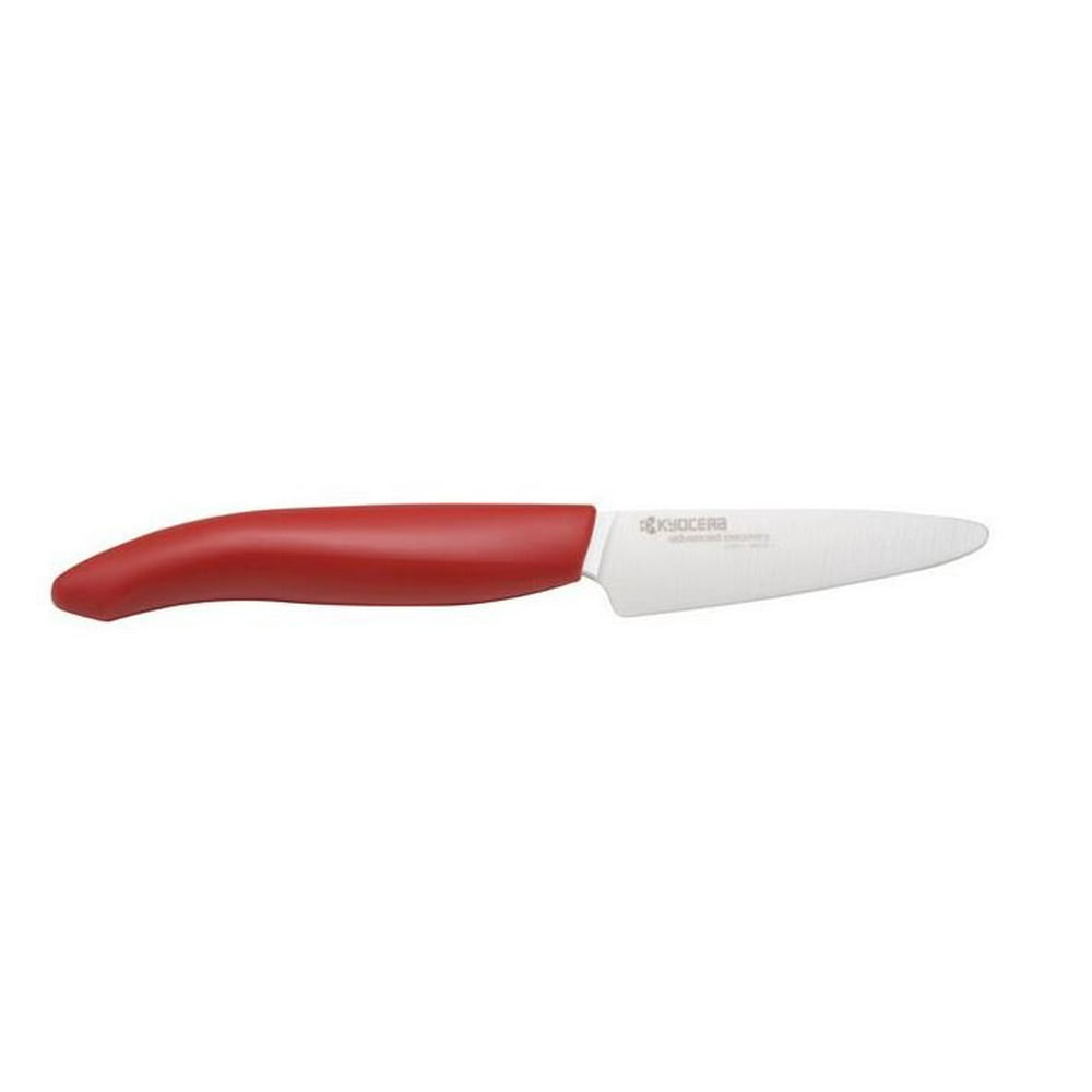 Kyocera Knives 3" Ceramic Paring Knife Red