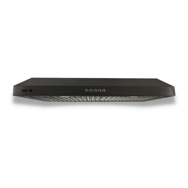 ONEX® Hotte de Cuisinière de 30” à Conduits sous Armoire, Noire