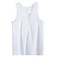 thumbnail image 2 of pstuiky Camisetas sin mangas para hombre, Camiseta sin mangas de cuello redondo, manga corta, lisa y cómoda para hombre Camisas para hombres m, 2 of 6
