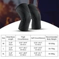 thumbnail image 4 of Knee Brace Sport Knee Sleeve Joint Support for Workout Running Hiking, 4 of 8