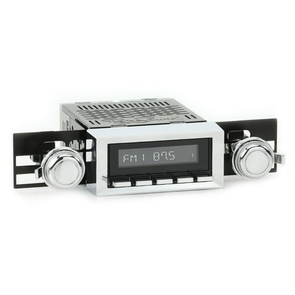 RetroRadio Compatible with 1973-87 GMC C/K Series Truck Features Include Bluetooth, HD, SiriusXM Ready, AM/FM LBC-M4-116-03-73G1