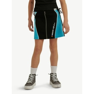 Justice Girls Collab Asymm Pleated Skirt, Sizes XS - XLP - Walmart.com