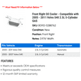 thumbnail image 2 of Front Right Cooler - Compatible with 2005 - 2011 Volvo S40 2.5L 5-Cylinder GAS 2006 2007 2008 2009 2010, 2 of 2