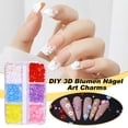 thumbnail image 3 of Seitruly Decoración de uñas con incrustaciones, herramienta de manicura, accesorios para mujer, artesanía fina 3D, hermoso y elegante regalo Juegos de manicura Tipo 2, 3 of 6