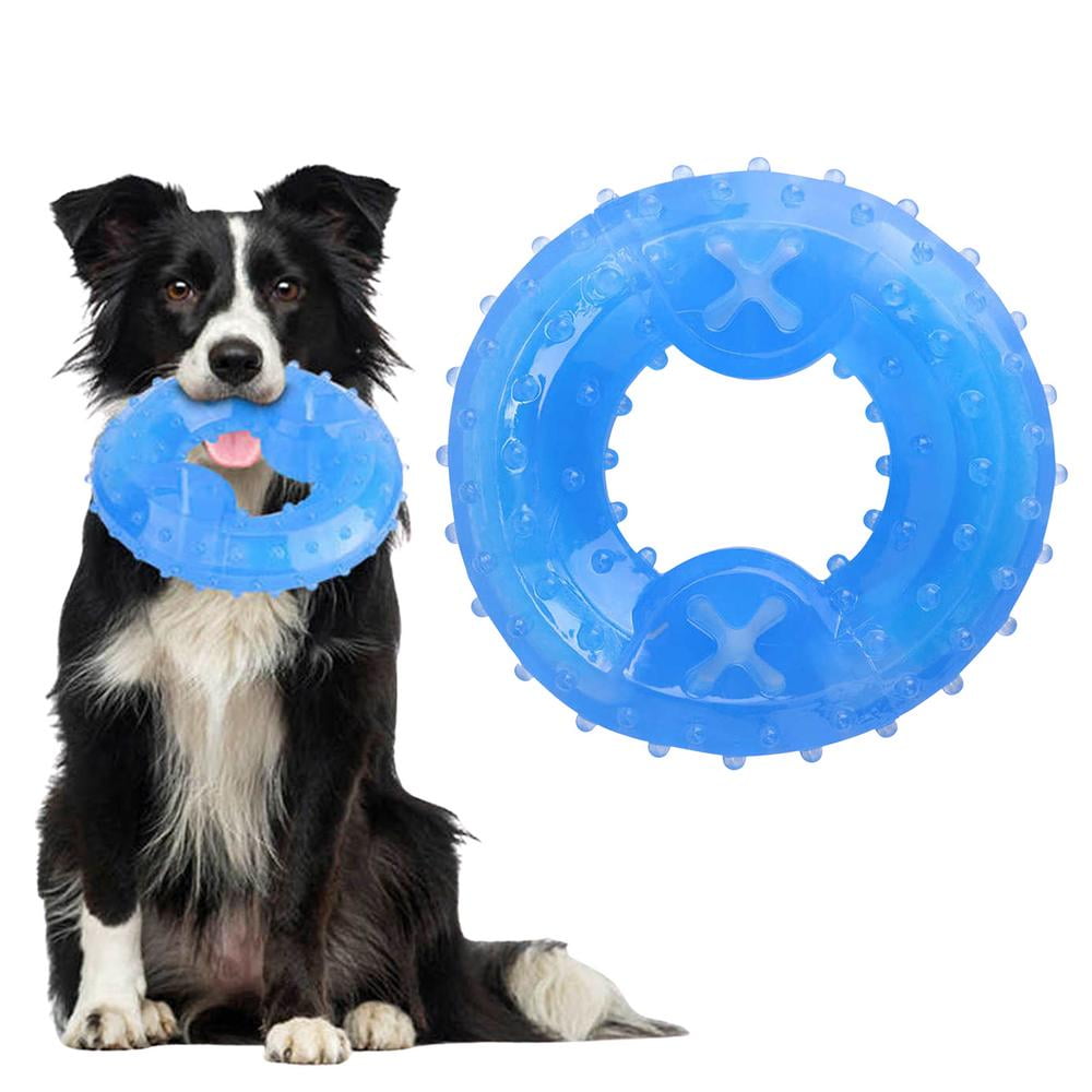 Dog Cooling Toy Puppy Teething Ring Freeze Dogs Chew Toy For Summer