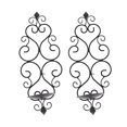 thumbnail image 4 of Wall Mounted Candle Holder, Candle Holder Iron Sturdy Durable Classical Style Foldable Design  For Weddings For Home, 4 of 8