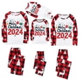 thumbnail image 1 of Family Christmas Pajamas Matching Sets Family Matching Outfits, High-quality Red Checkered Shirt Christmas Pjs, Perfect for Christmas Morning & Family Photos, 1 of 4