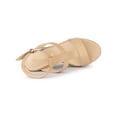 thumbnail image 4 of BLISSFUL STEP Women's Strappy Espadrille Wedges Platform Sandals Nude 8.5, 4 of 7
