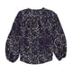 thumbnail image 2 of INC Blusa con Estampado de Surplice para Mujer, Púrpura, Small, 2 of 2
