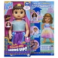 thumbnail image 2 of Baby Alive Princess Ellie Grows Up! Brown Hair Interactive Doll with Accessories, 2 of 9