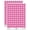 Hot Pink, variant on Cuddly Teddy Bear 200+ Round Stickers - Purple - Gloss Finish - 0.50" Size