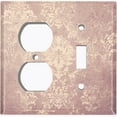 thumbnail image 4 of Metal Light Switch Plate Cover Beige Floral Damask Wallpaper WAL029, 4 of 13