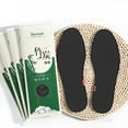 thumbnail image 4 of Plantilla deportiva de carbón de bambú desodorante para hombres y mujeres, transpirable, absorbente de sudor, plantillas cómodas y engrosadas que absorben los golpes, 4 of 5