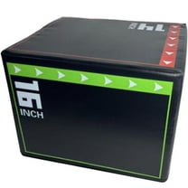 BJBSJSZ Balance From Foam Jumping Exercise Box for Home Gym, Multiple Size and Color Options - for Plyometric Jump Training, HIIT Workouts, Agility Drills and Lower Body Strength