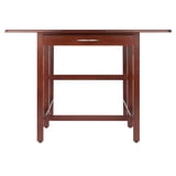 Winsome Wood Taylor Drop Leaf Table, Walnut Finish - Walmart.com