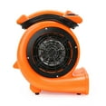 thumbnail image 2 of Dryser Air Mover Carpet Dryer 2 Speed 1/2 HP Industrial Floor Fan - Orange Carpet Drying Fan Floor Blower, 2 of 7