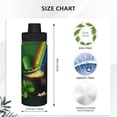 thumbnail image 3 of Yiaed St. Patrick's Day4 Print Sports Insulated Kettle Bottle Reusable Stainless Steel Insulated Cup, Outdoor Portable Casual Stainless Steel Insulation Cup, 3 of 7