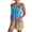 Light Blue, variant on JULMCOMO Tie Dye Gradient Rompers for Women Adjustable Straps Loose Casual Bib Overalls Sleeveless Trendy Summer Short Jumpsuit with Pockets Purple Pink S