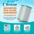 thumbnail image 2 of Hurricane 2 Pack HF-MAS09-01 Advanced Pool and Spa Filter Cartridge Replacement, 2 of 8