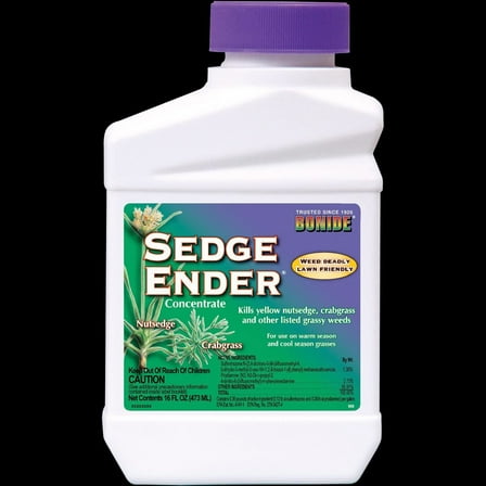 Bonide Sedge Ender Weed Killer Concentrate - Liquid Herbicide - 1 Pint