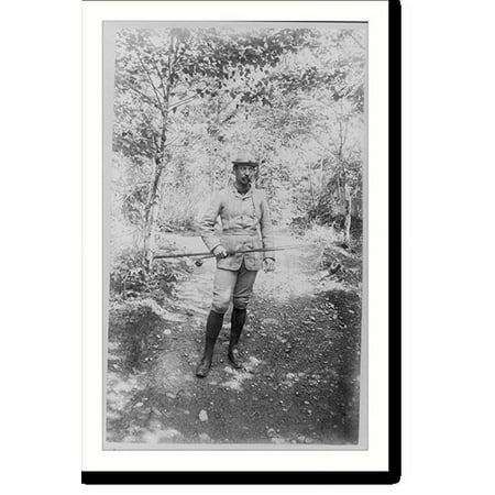 Historic Print, Dr. Newton M. Shaffer, on path to North Bay: Moosehead, 16" x 20"