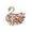 Pink, variant on Opvise Women Brooch Swan Shape Rhinestone Retro Anti-slip Shoulder Bag Suit Coat Collar Hat Clothes Anti-exposure Pin Party Prom Bride Wedding Garment Jewelry