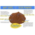 thumbnail image 4 of GERBS Natural Cocoa Powder, 32 ounce (re-closeable bag), Top 14 Food Allergen Free, Non GMO, Vegan, 4 of 9