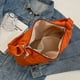 thumbnail image 3 of Bolsa de axila acolchada de tela para mujer a la moda para regalo de cumpleaños (naranja) Tmvgtek Para Estrenar, 3 of 9