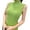 Green, variant on Women Summer Bottoming Vest Half High Collar Sleeveless Knitting Tops Slim Fit Solid Color Tank Tops Streetwear