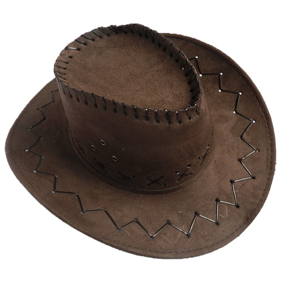 Summer Fashion Hats for Men Women Lightweight Western Cowboy Shapeable Wide Brim Sun Cool Essentials Mens and Womens Outdoors Caps
