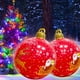 thumbnail image 5 of Bola inflable de Navidad de 60CM, bola de juguete inflada grande, regalos impermeables para niños, 5 of 7