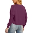 thumbnail image 4 of Soft Everyday Cardigan For Women Knit Top Casual Aesthetic Long Sleeve Button Down Oversized Sweater Jackets Outerwear, 4 of 9