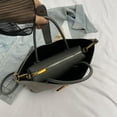 thumbnail image 4 of LHSHIDU Suede Bags for Women Fall Purse Shoulder Handbag Satchel Bag Brown Top-handle Bag, 4 of 6