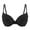 Black, variant on Everyday Bras for Women, Shaping Up Bra for Small Chest Adjustable Comfortable & Breathable Lifting & Anti Sagging Tshirt Bras for Women No Underwire Black 75