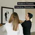 thumbnail image 4 of Modern Black Wood 11x32 Picture Frame – Wall 11 x 32 Poster Frame Wooden Photo Frame, 4 of 9