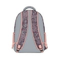 thumbnail image 3 of Artistic Waterproof School Backpack - Vintage Paisley Floral Print & Breathable Mesh Straps for Teens, 3 of 6
