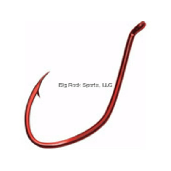 Gamakatsu Big River Bait Hook, Needle Point, Wide Gap, Offset, All Purpose, Up E