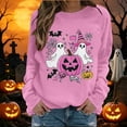 thumbnail image 2 of Kezqiaxn Crewneck Sweatshirts Women Halloween Costumes Long Sleeve Casual Pullover Tops Womens Sweatshirt Fall Winter Clothes, 2 of 6