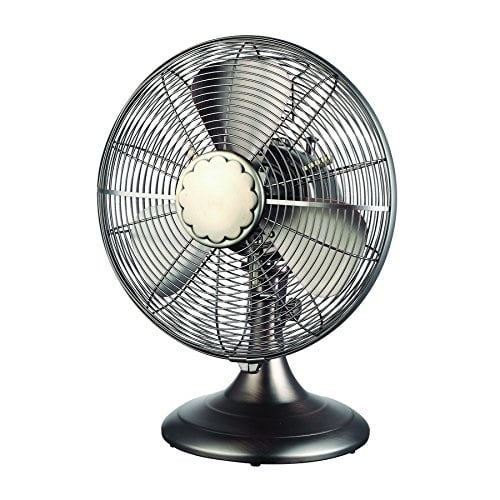 Cozy Breeze 12 In 3 Speed Oscillation Desk Fan Walmart Com