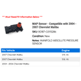 thumbnail image 2 of MAP Sensor - Compatible with 2004 - 2007 Chevy Malibu 2005 2006, 2 of 2