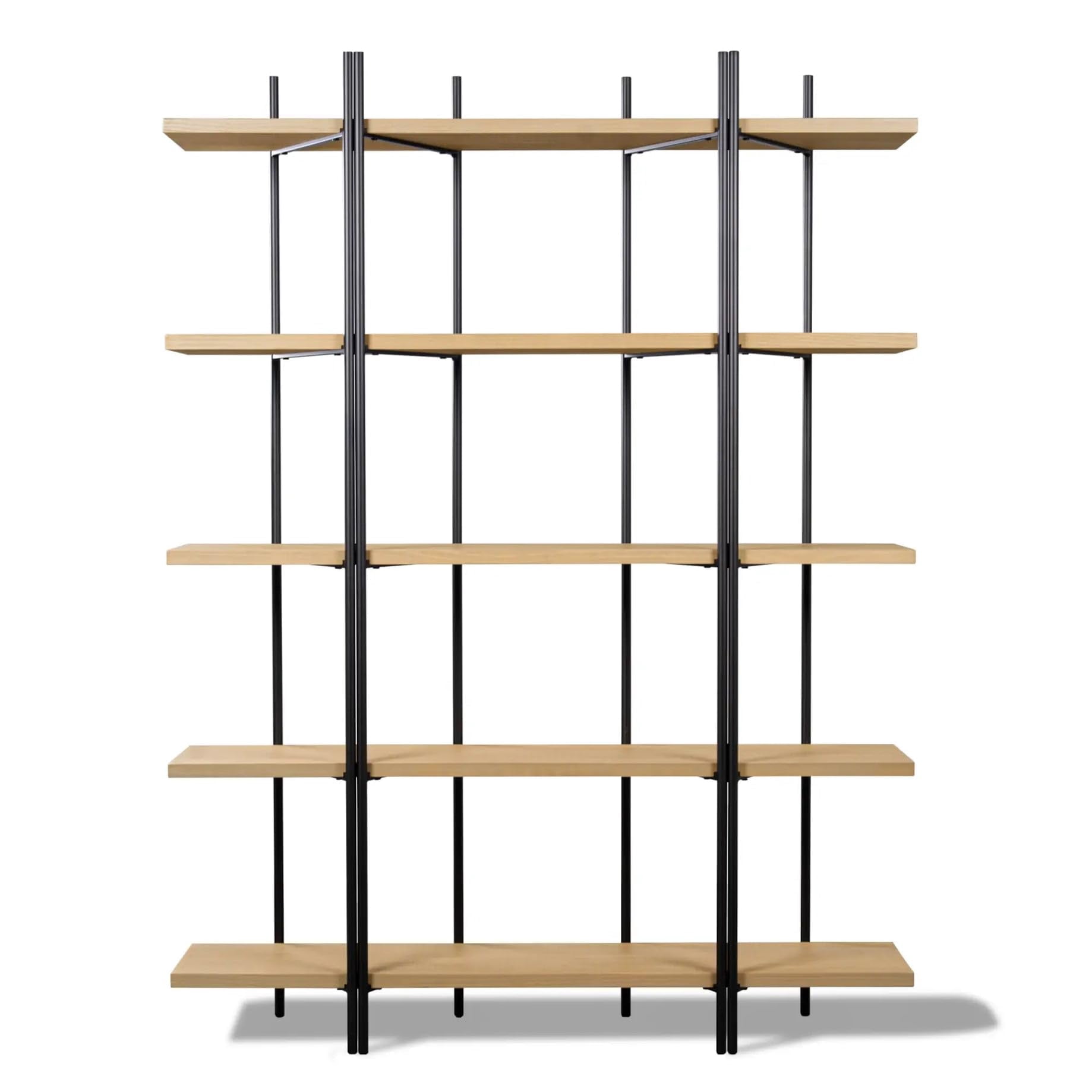 Grain Wood Furniture Cascais 53" Bookcase in Blonde Oak