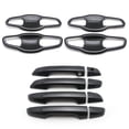 thumbnail image 4 of Xotic Tech Exterior Door Handle & Bowl Gas Tank Cap Cover Trim Combo Kit, Carbon Fiber Pattern, Compatible with Honda CR-V CRV 2017-2022 (with Smart Keyhole), 4 of 9